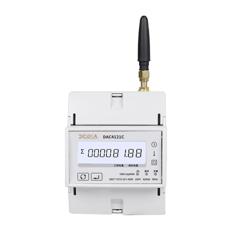 Dac4121C Trilho DIN AC Medidor de energia Modbus sem fio monofásico