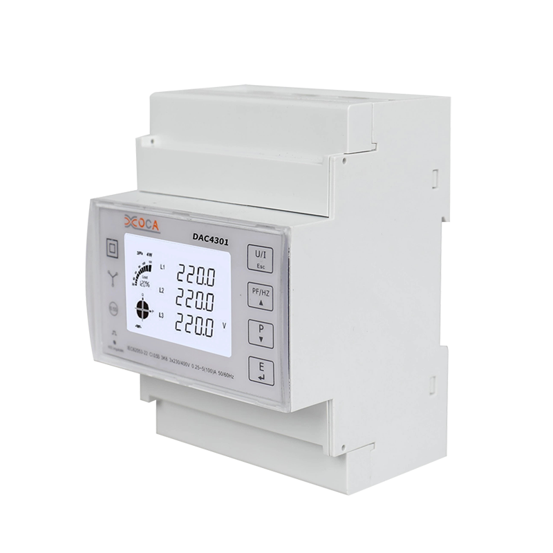 Dac4301 Trifásico Modbus Nova Tecnologia Medidor de Eletricidade Inteligente