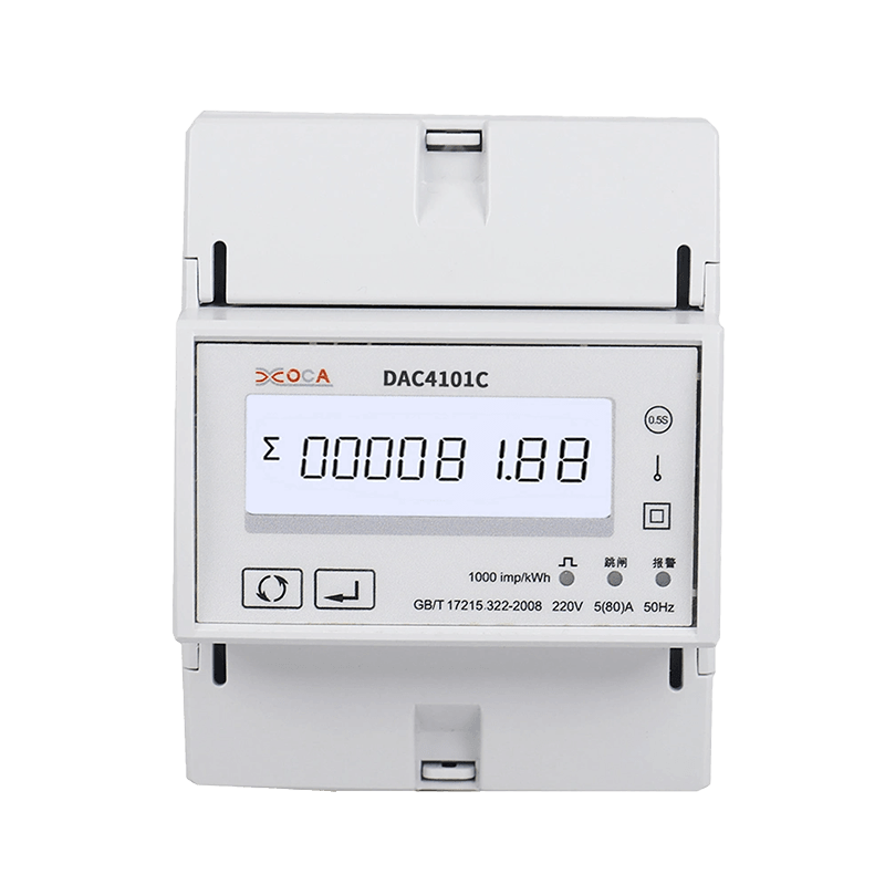 Dac4101c trilho DIN monofásico Lora Electric medidor de energia remoto pré-pago