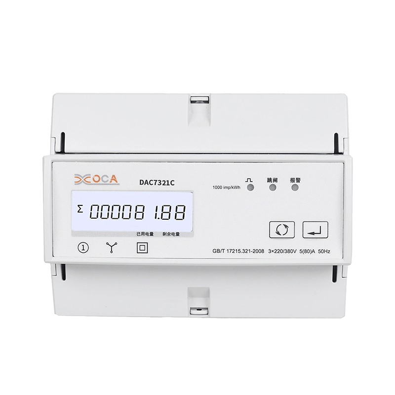 Medidor de energia digital inteligente Dac7361c Tuya Zigbee com controle remoto