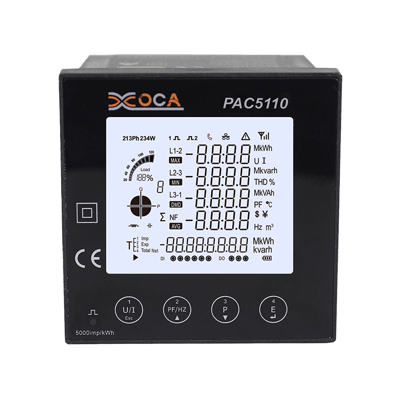 PAC5110 Medidor de energia pré-pago LCD WiFi digital inteligente