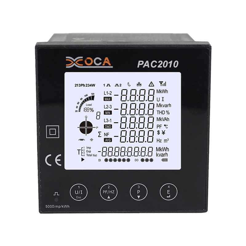 PAC5010 Smart Modbus painel LCD medidor de energia multímetro