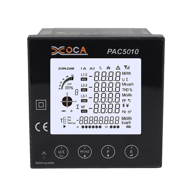 PAC5000 Smart Modbus WiFi Painel elétrico Medidor de energia Medidor de energia